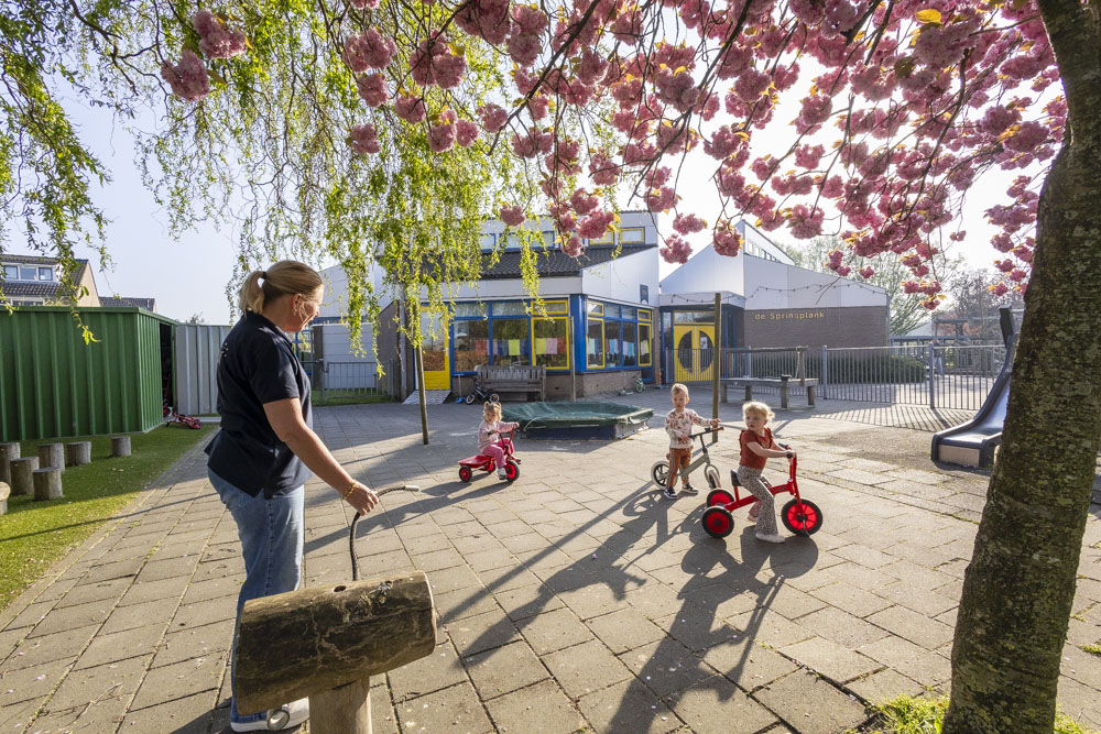 Dichtbij peuteropvang Grollebollen in Meerkerk buitenruimte