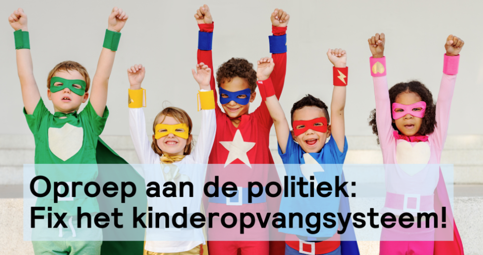 Manifest voor invoering gratis kinderopvang