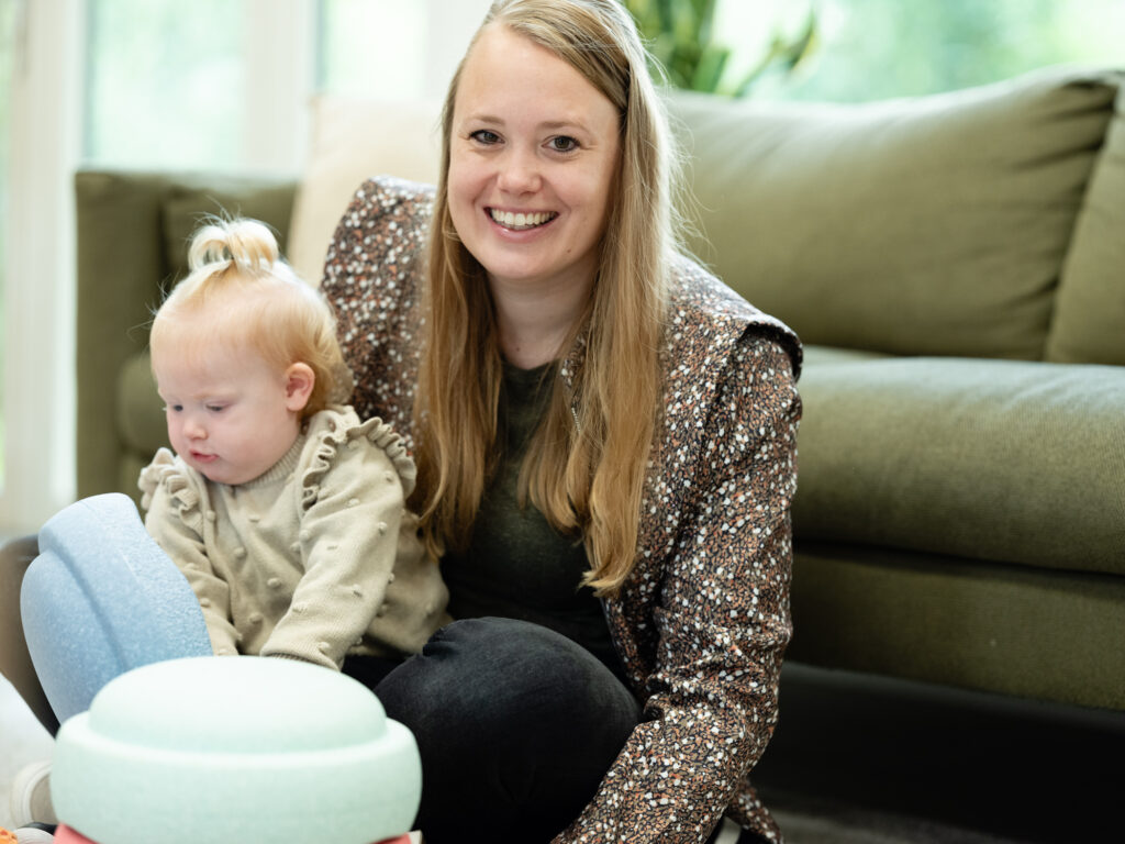 moeder met dochter 2 jaar