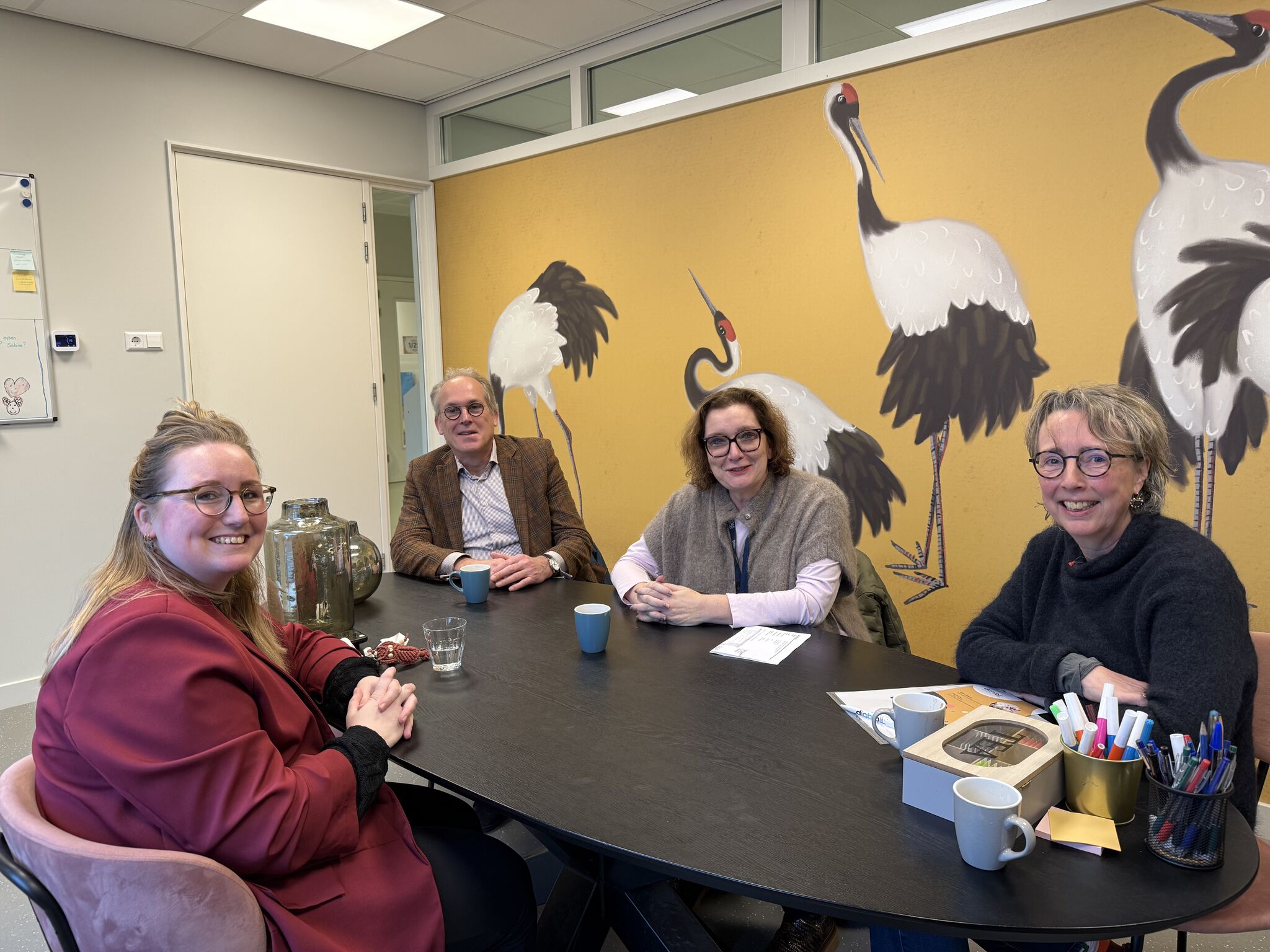 Wethouder Kees Bel bezoekt Dichtbij kinderdagverblijf Hoef en Haag